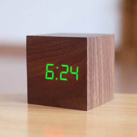 Wood Alarm Clock