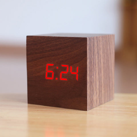 Wood Alarm Clock