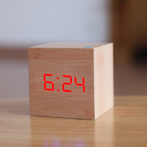 Wood Alarm Clock