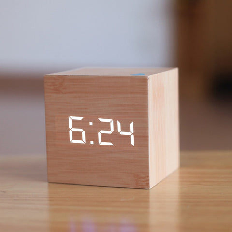 Wood Alarm Clock