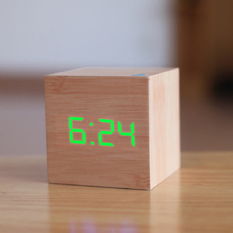 Wood Alarm Clock