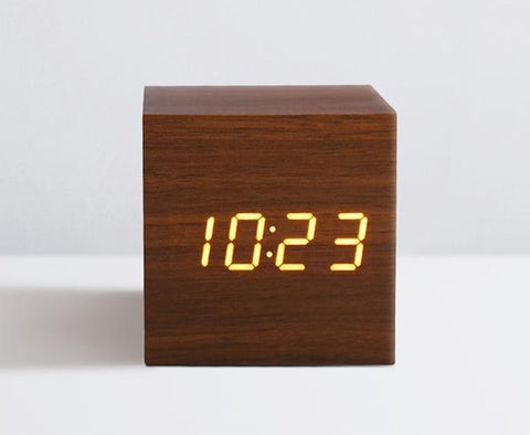 Wood Alarm Clock