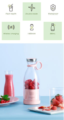 Portable Electric Juicer Blender