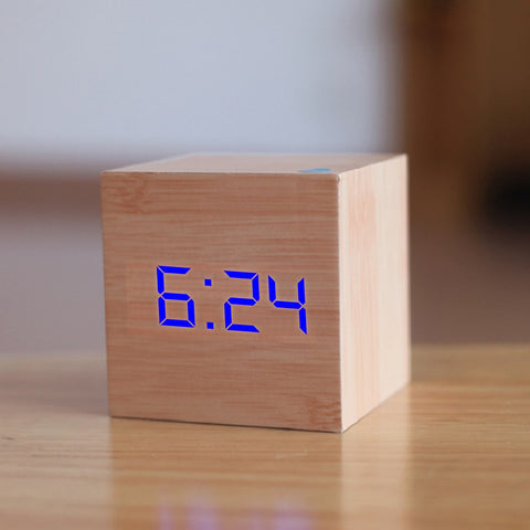 Wood Alarm Clock
