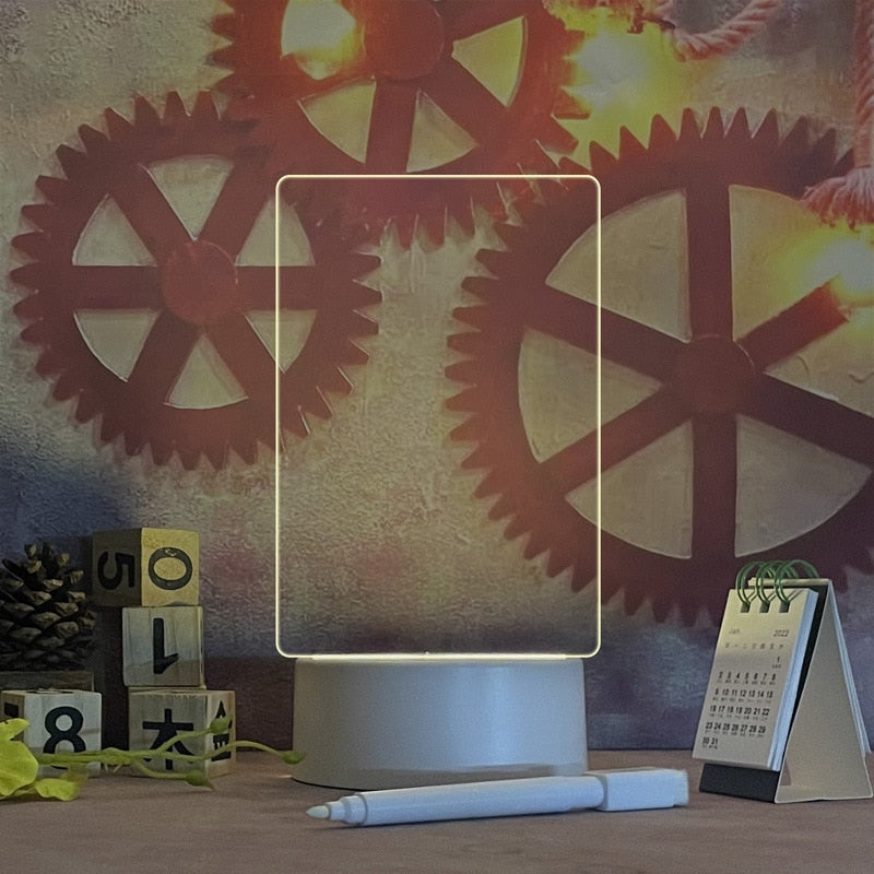 Rewritable Message Board